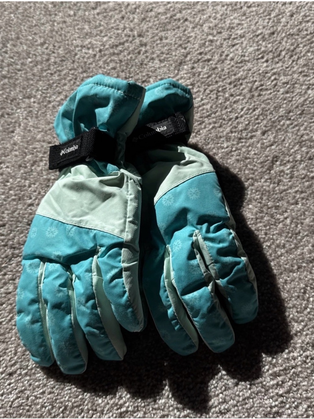 Columbia Youth's Core II Ski Gloves Size Medium Blue